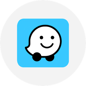 ícone do Waze