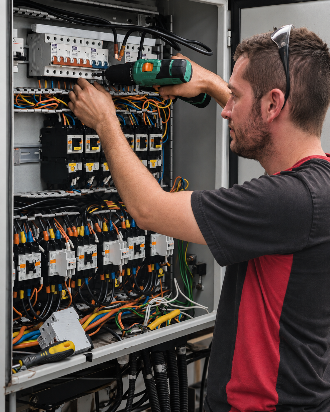 Vematech realizando serviço de manutenção